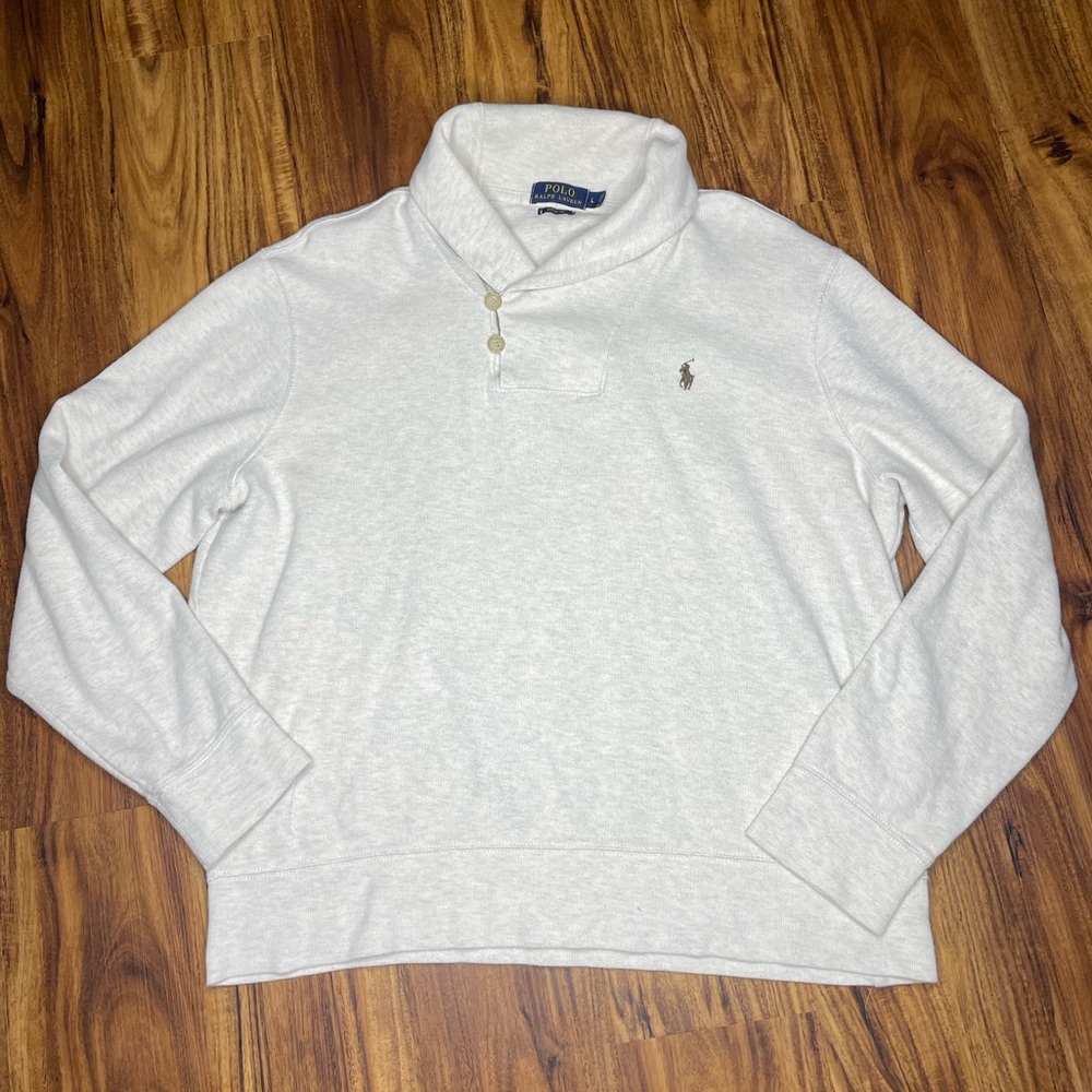 Polo Ralph Lauren Cream Pullover Sweater
